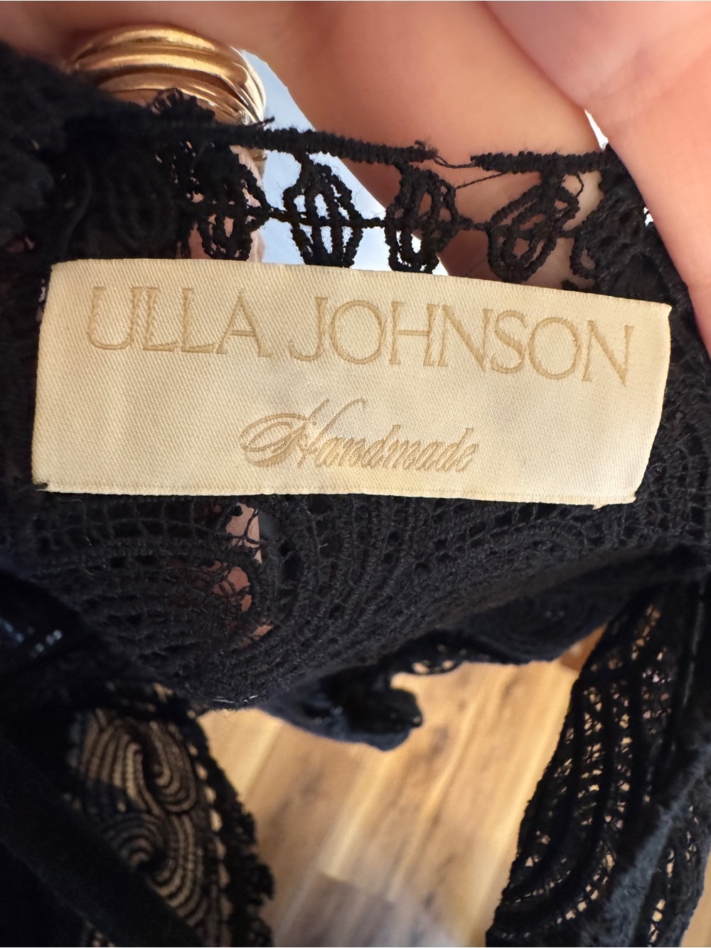 Ulla Johnson Lilia sheer crochet maxi dress - Picture 6 of 7
